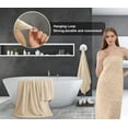 thumbnail image 3 of Jessy Home 6 Pack Towel Set Camel Oversized Bath Towels 27"x54"-600 GSM Soft Extra Large Bath Towel Set, 3 of 10
