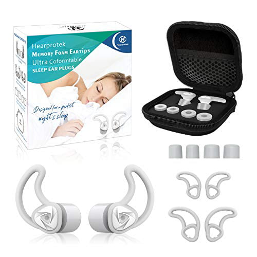 2 Pairs Noise Cancelling Sound Blocking Earplugs Reusable Details about   Ear Pugs for Sleeping 