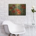 thumbnail image 5 of Luxe Metal Art ' Poppy Fields' by Emma Styles, Metal Wall Art, 24"x16", 5 of 8