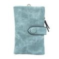 thumbnail image 1 of Portefeuille Tri-fold Mignon pour Femmes Porte-Cartes en Cuir Pu Design Court, 1 of 5