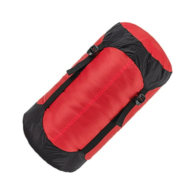 QualitChoice Sac de Compression à Cordon 1/2/3/5 Sac de Rangement pour Accessoires de Camping Randonnée Escalade Rouge/m 1 Pce