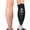 white and black-XL, variant on Breathable Sports Calf Compression Sleeve Enhances Comfort During Running Cycling and Gym Workouts 1PC