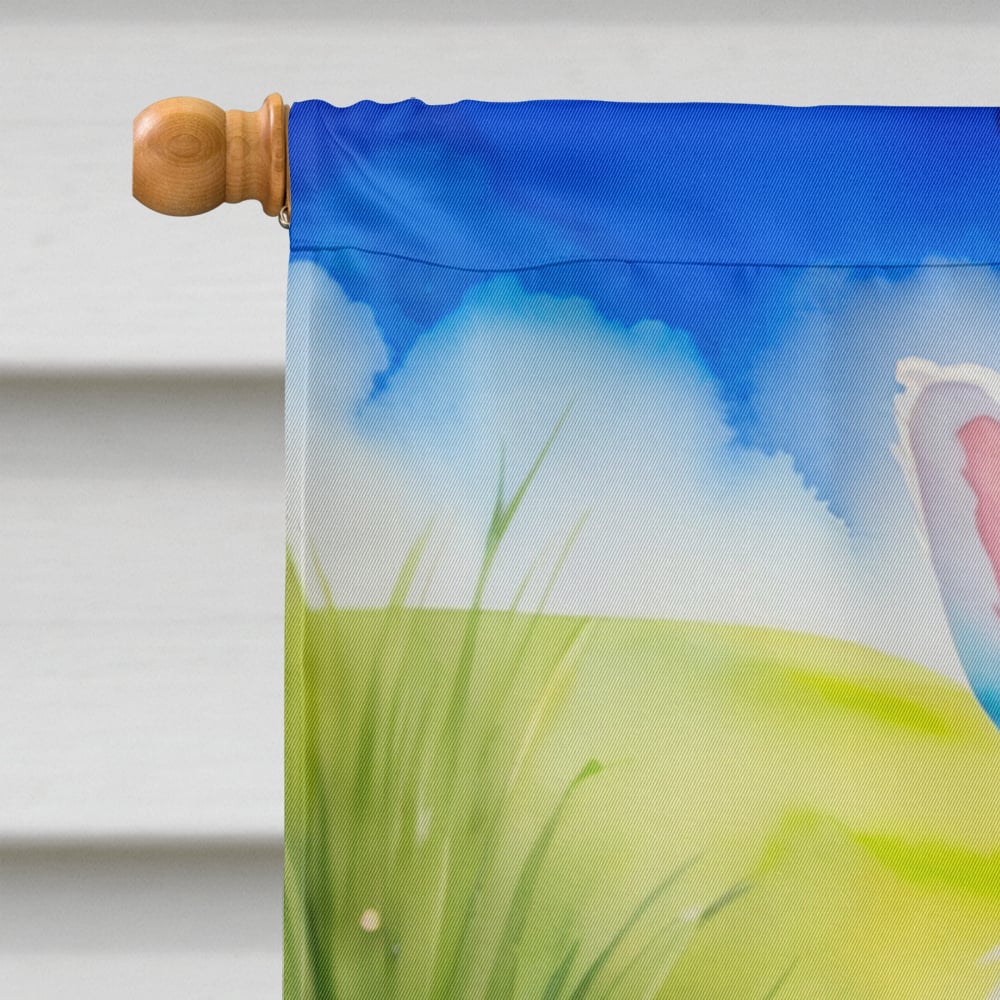 Maltese Easter Egg Hunt House Flag 28 in x 40 in