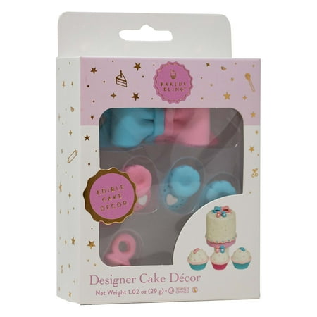 Gender Reveal Cake Décor