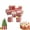 Red, variant on Paper Baking Cups,Set of 100 Red and White Stripes Baking Liners,Stripes Muffin Liners,QZS Muffin Baking Cups for Birthdays and Parties