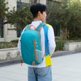 thumbnail image 2 of Hiking Backpack Water-Resistant Casual Bag Lightweight Travel Backpack Outdoor Sport Bag Casual School Backpack Packable Camping Rucksack for Men Women，Green, 2 of 4