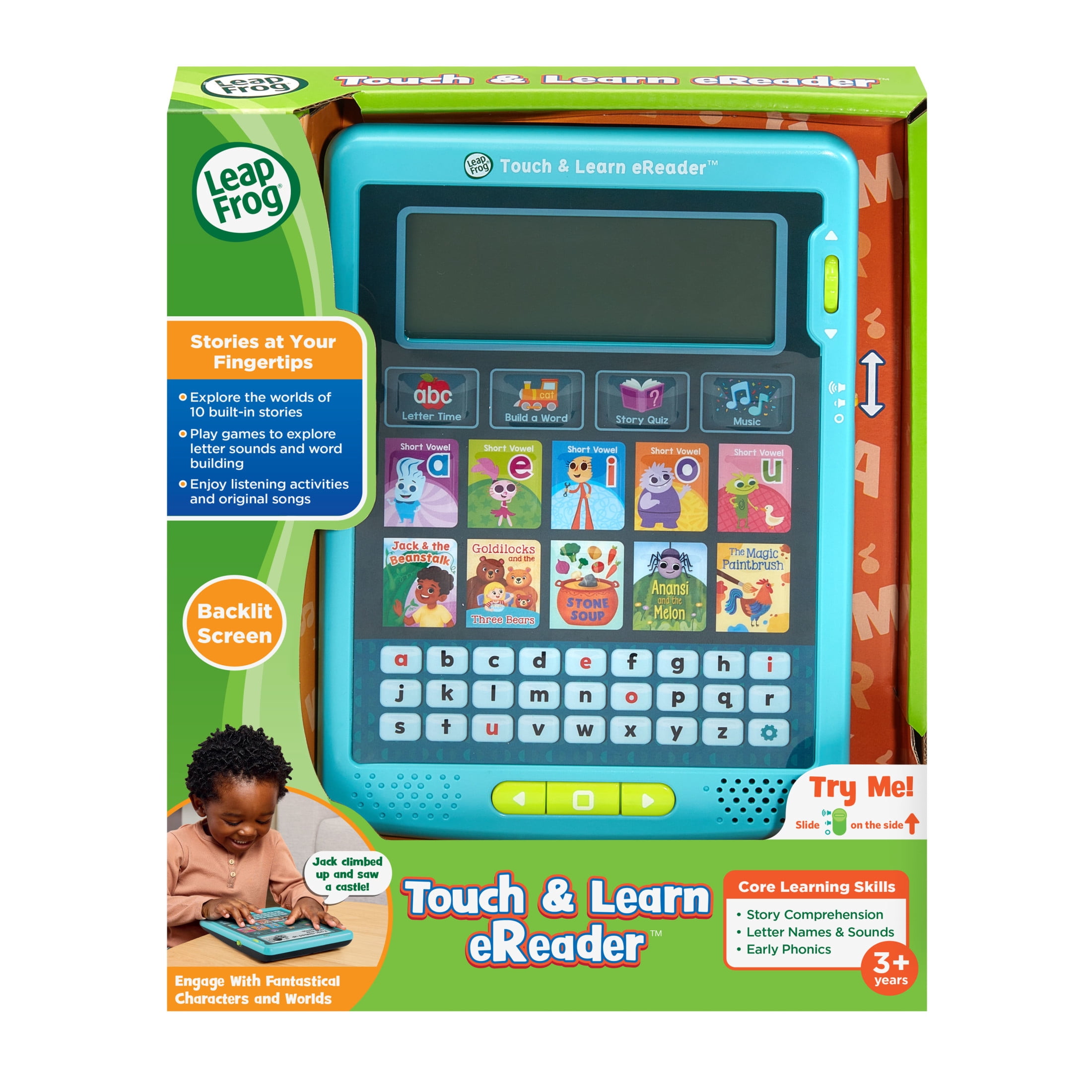 LeapFrog® Touch & Learn eReader™ Electronic Learning Systems for Toddlers
