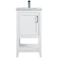 thumbnail image 5 of 18 inch Single Bathroom Vanity in White, 5 of 15