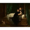 thumbnail image 3 of Józef Simmler 14x12 Black Modern Framed Museum Art Print Titled - Children of King Edward (Copy, After Paul Delaroche) (1847), 3 of 5