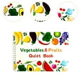 thumbnail image 6 of Vaveren Reusable Sticker Book Quiet Activity Book for Boys Girls Kids Birthday Gifts Fruits Vegetables, 6 of 8