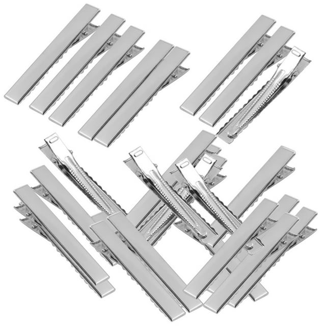 50 Piezas Pinzas de Pelo Zulema de Diente de Tamaño Clasificado 56mm