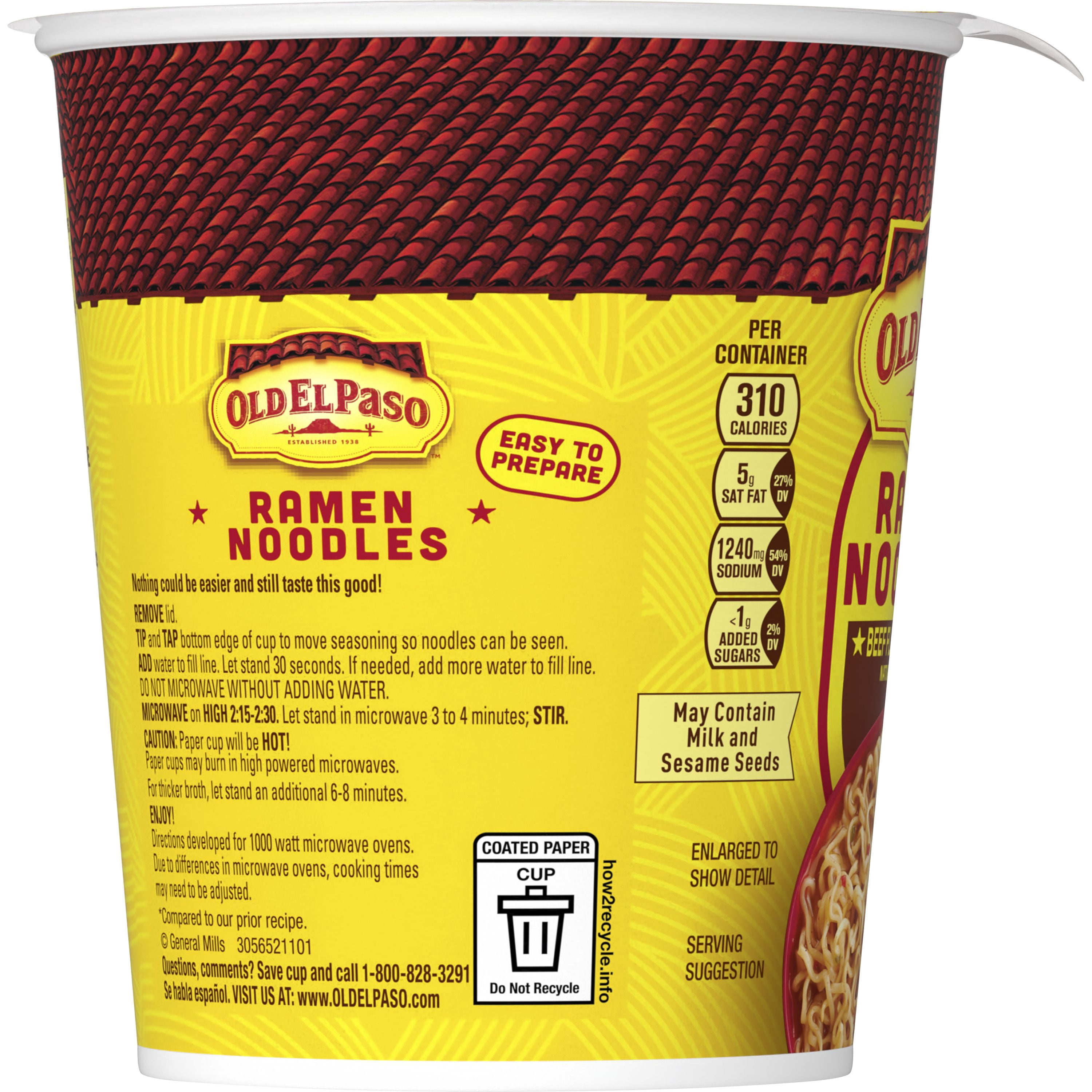 Old El Paso Birria Ramen Noodles Cup