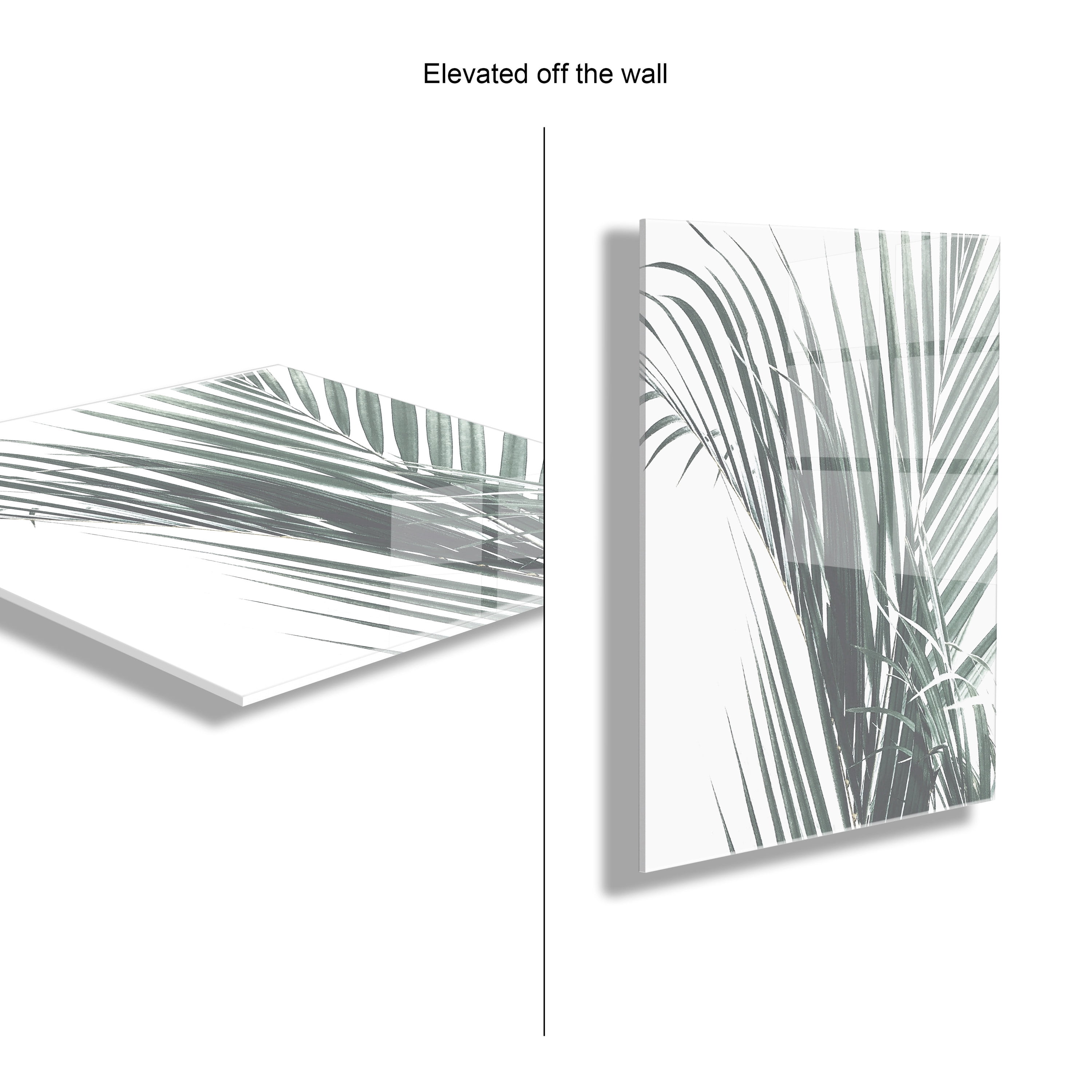 Kate and Laurel Plants Painting, 10 in x 10 in, 6-Pieces