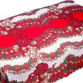 thumbnail image 1 of Laklulu Mantel rectangular navideño impreso, mantel oblongo impermeable para decoración de comedor y cocina, 1 of 5