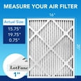 thumbnail image 2 of LotFancy 16x20x1 Air Filters, MERV 13 Pleated HVAC AC Furnace Air Filters, 6 Pack, 2 of 8