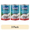 (3 pack) GOYA Cream of Coconut 50 oz Can
