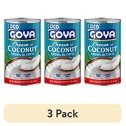 (3 pack) GOYA Cream of Coconut 50 oz Can
