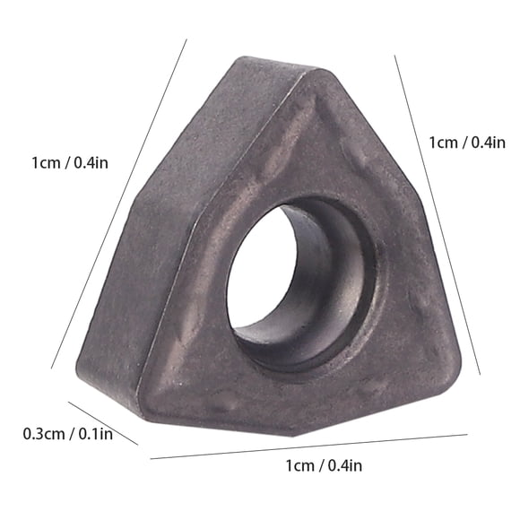 WCMT050308FN Inserts CNC, Inserts CNC, Inserts de Tournage ACZ330, Carbure Cémenté pour Semi-Finition en Acier / Forage U