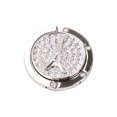thumbnail image 2 of Bolso colgador plegable Advancent con diamantes de imitación blanco, 2 of 6
