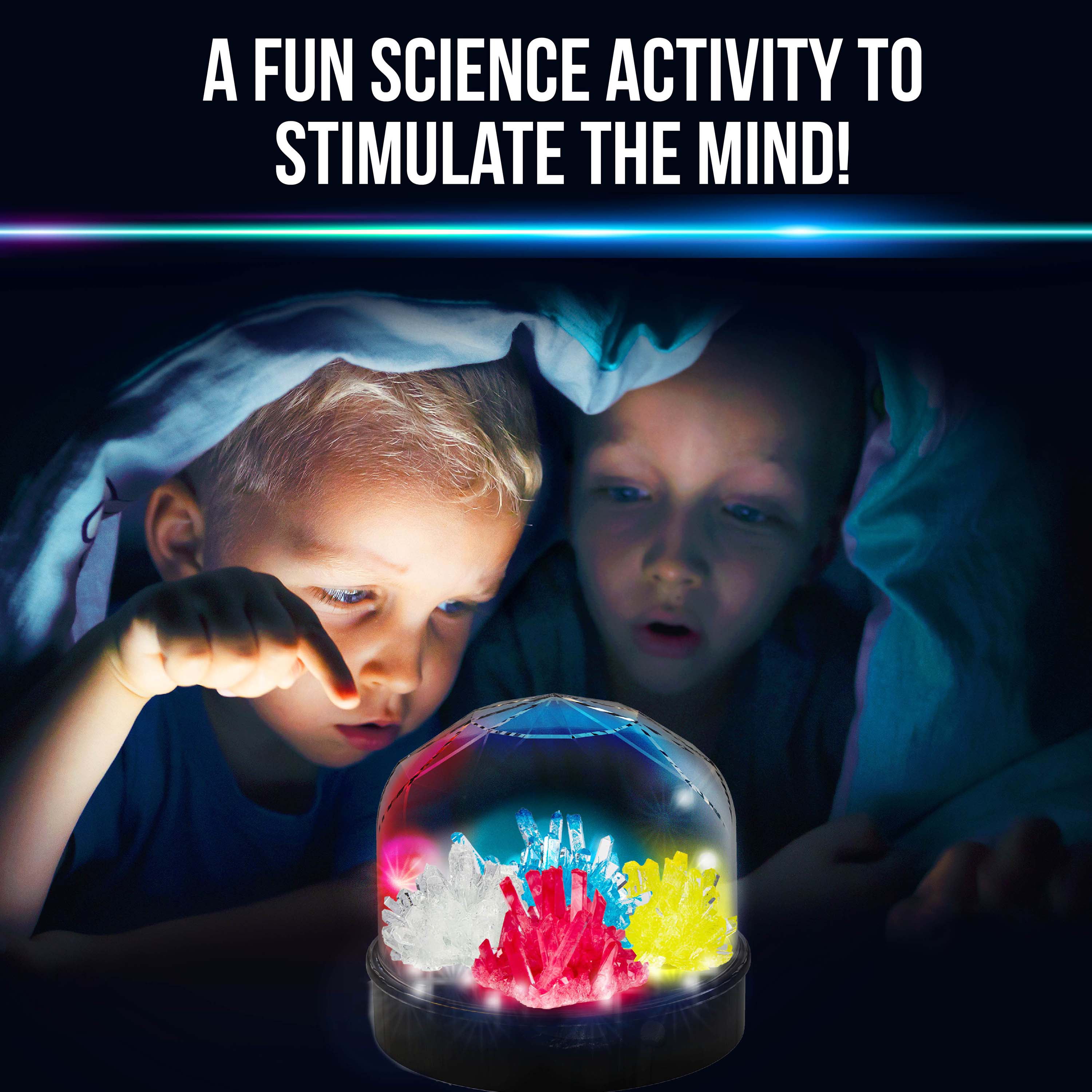 Crystal Growing Kit Expérience Science Education School Learning enfants Fun 