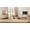 Beige, variant on Modern 2-Piece Living Room Set, 70.9" TV Stand Entertainment Center & 63" Sideboard Buffet Cabinet, 4-Door Closed Storage with T-Shaped Legs, Coffee Bar Cabinet,Beige