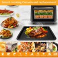 thumbnail image 3 of GWY Air Fryer Replacement Parts for Chefman 12 Quart 6 In 1 digital Countertop Convection Oven, Air Fryer Drip Tray Grill Pan Grill Plate Crisper Plate Accessories Tray Rack, 3 of 7