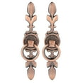 thumbnail image 4 of Pendant Handle, 2 Sets  Pull Round Single Hole Handles Easy To Install, Convenient To Install And Disassemble  Pull, For Drawer Furniture Wardrobes 231 Large Antique Copper, 4 of 8