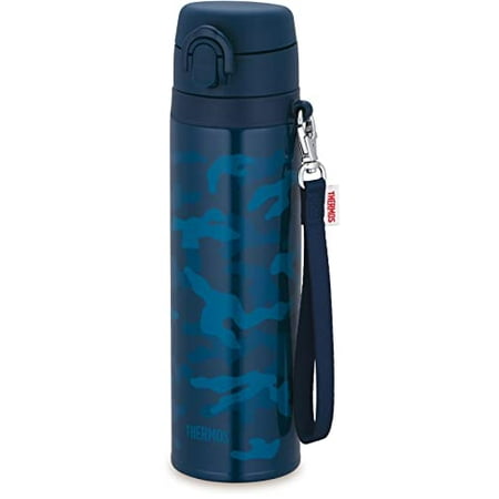 

Thermos Water Bottle Vacuum Insulated Mobile Mug 550ml Navy JNT-552 NVY// Kids