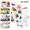 thumbnail image 6 of Yayeee 100% Cotton Hand Towels for Bathroom 16" x 28" Soft Absorbent Kitchen Towel, Simple Clouds, 6 of 7