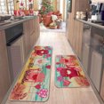 thumbnail image 1 of Puntoco Valentine'S Day themed Carpet Non Slip Door Mat Absorbent Bathroom Porch Mat, 1 of 9