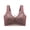 Camel, variant on 1pcs Women Lace Plus Size Bra Basic Anti Sagging Thin Vest With Padded Female Brassier Lady Ice Silk Seamless Comfort breath Bra