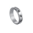 thumbnail image 1 of Anxiety Ring For Men Women Fidget Rings Stainless Steel Rotate Moon Star Roman Numerals Chain Rotating Ring 2022 tortoise 11, 1 of 6