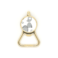 thumbnail image 1 of Cartoon Bird Cage Grass Nordic Pattern Beer Bottle Cap Opener Stainless Steel Key Chain, 1 of 3