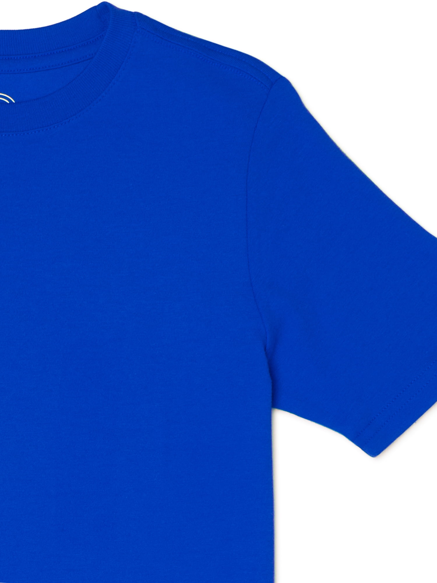 Wonder Nation Boys Kid Tough Tee with Short Sleeves, Sizes 4-18 & Husky