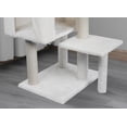 thumbnail image 6 of WK Cat Tree Has Scratching Toy with A Ball Activity Centre Cat Tower Furniture Jute-Covered Scratching Posts,Beige, 6 of 8