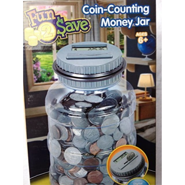 Fun2 Save Coin Money Digital Counting Jar bank