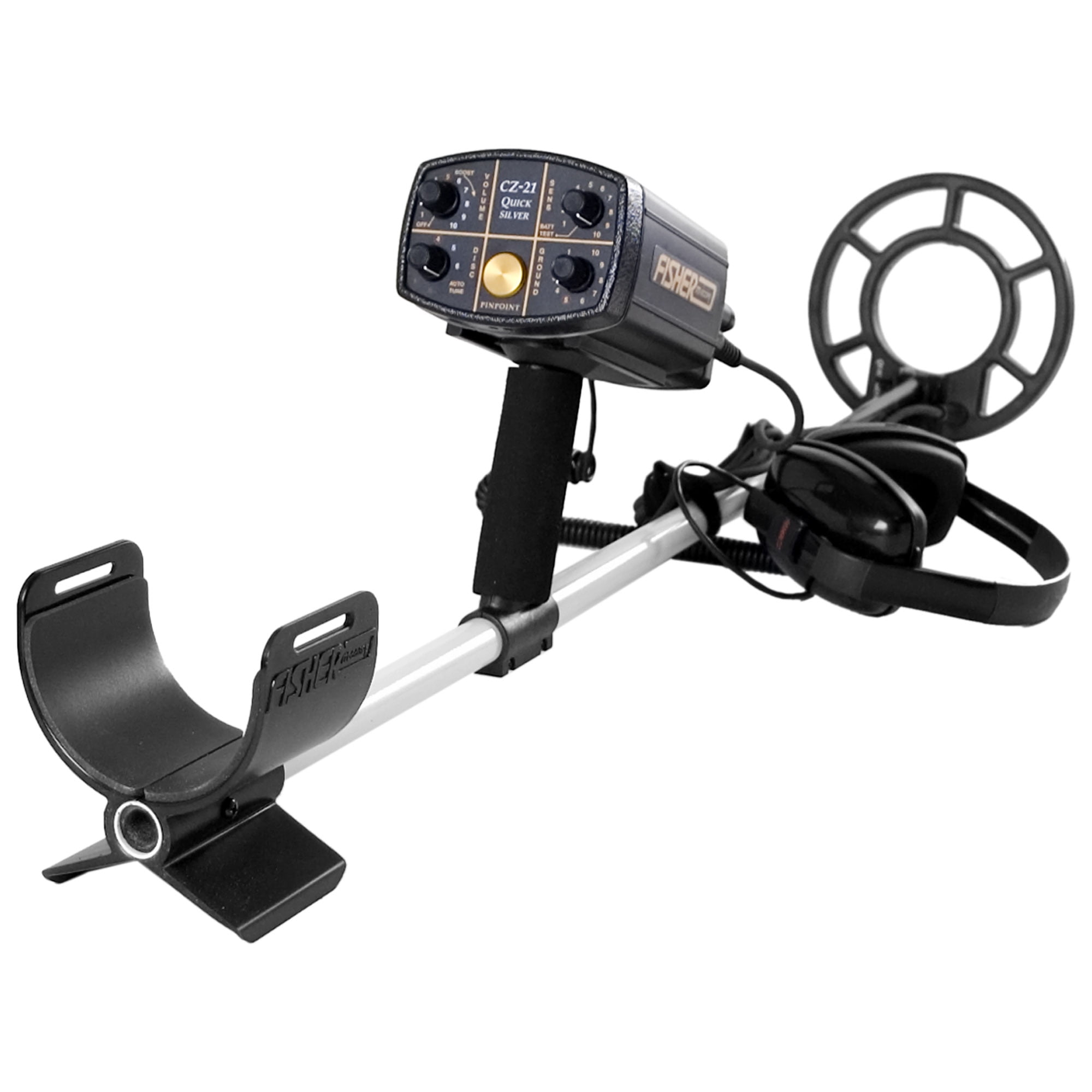 Fisher CZ21 Metal Detector with 8" Search Coil
