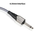 thumbnail image 3 of 1/4 Inch Audio Instrument Cable 10ft Noise Reduction Dual Straight Interface 6.35mm Mono Waterproof Guitar Cable Compression Resistant Professional Audio Interconnect Cord for Electric Guitar, 3 of 8