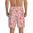 thumbnail image 6 of KLL Ladybug And Flowers for Men's 1-Pack Shorts,Sleep Pajama Shorts for Men Soft Pj Shorts Men's Pajama Bottoms Sleepwear -Medium, 6 of 7
