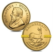 Lot of 2 - 1 oz South African Krugerrand Gold Coin BU (Random Year)
