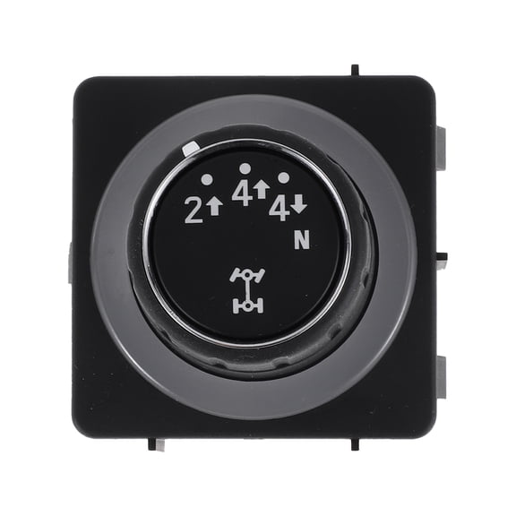 Unique Bargains 4x4 Wheel Drive Switch for Chevrolet Silverado 2500 HD 2015-2019 4WD Transfer Case Selector Switch No.84254254 Black