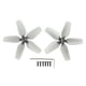 thumbnail image 2 of Hélices De Ventiladores De Ala Palas De Hélices De Aviones Bajo Nivel De Ruido Fuerte Fuerza De Tracción Equilibrio Dinámico Probado Curva Firme Y Suave Radián Para Reemplazo ANGGREK Otros, 2 of 8