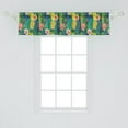 thumbnail image 2 of Ambesonne Floral Window Valance, Flourishing Summer Flowers, 54" X 12", Multicolor, 2 of 3
