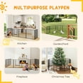 thumbnail image 4 of PawHut Parc pour Chien Robuste à 8 Panneaux pour Petits et Moyens Chiens, 4 of 10