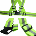 thumbnail image 5 of Ikon Motorsports Compatible with Security Safety Vest High Visibility Reflective Stripes Green, 5 of 5