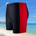 thumbnail image 4 of Ticikt Men's Standard Performance Swim Jammer Athletic Swimwear Bathing Suit for Summer Pool and Beach Activities,Color:Red,One Size, 4 of 6
