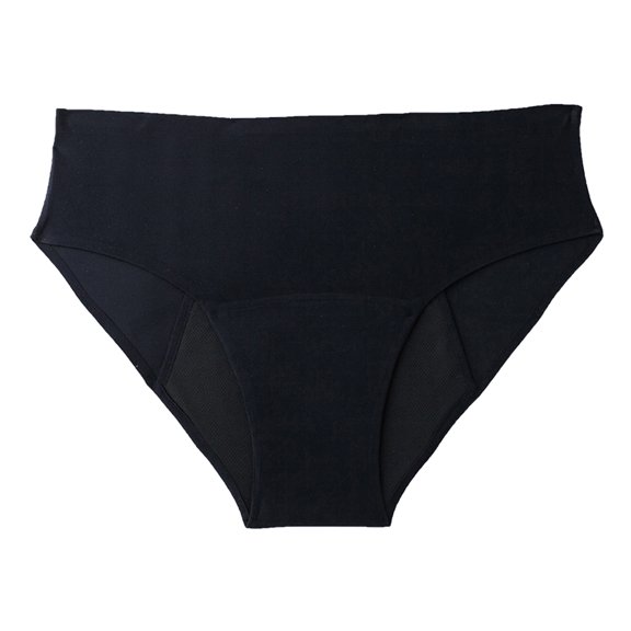 Xmarks Period Underwear for Women 4-Layer Seamless Leak-proof Menstrual Period Panties Postpartum Menstrual Protective Briefs Mid Rise Ladies Panties Briefs Plus Size Menstrual Physiological Panties