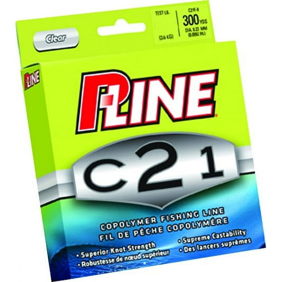 P-Line C21 Copoly Filler 300 yd Clear 6 lb