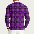 thumbnail image 6 of LWavelet Men's "XOXO" & Lip Print Sweater - Playful Design, Perfect for Valentine's Day Celebrations & Casual Hangouts Hot Pink M, 6 of 6