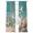 Brown, variant on Teal Beach Coastal Sheer Curtains 84 Inch Length 2 Panels Set, Summer Ocean Starfish Shell Conch Voile Window Treatment Rod Pocket Curtains Sheers Drapes for Bedroom/Living Room/Kitchen 52"x84"x2